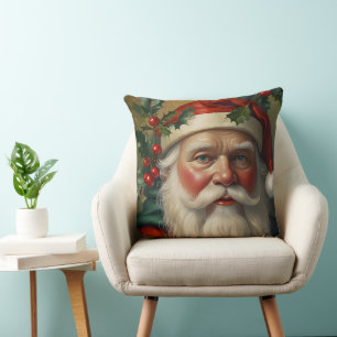 Cojín Decorativo Santa con Mistletoe