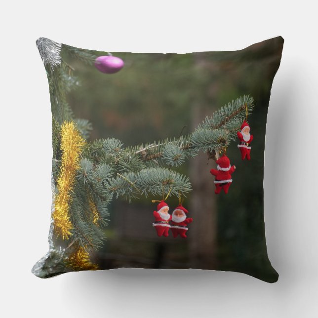 Cojín Decorativo Santa de Navidad (Anverso)