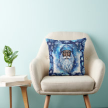 Santa en azul
