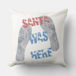 Cojín Decorativo Santa estaba aquí