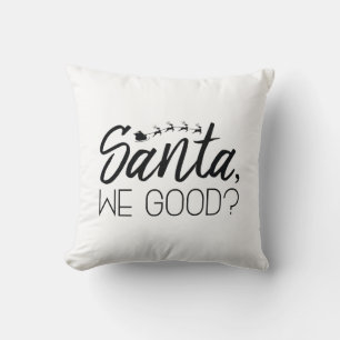 Cojín Decorativo Santa, ¿Estamos Bien?