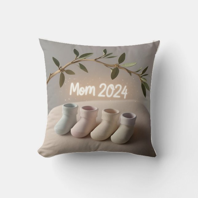 Cojín Decorativo Santa Navidad en Julio Pillow: doblar el verano (Anverso)