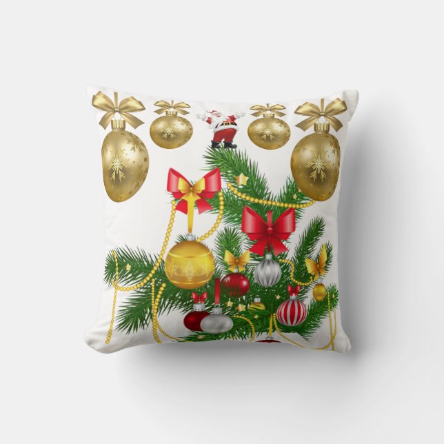 Cojín decorativo Santa navidades (Anverso)