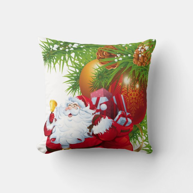 Cojín decorativo Santa navidades (Anverso)