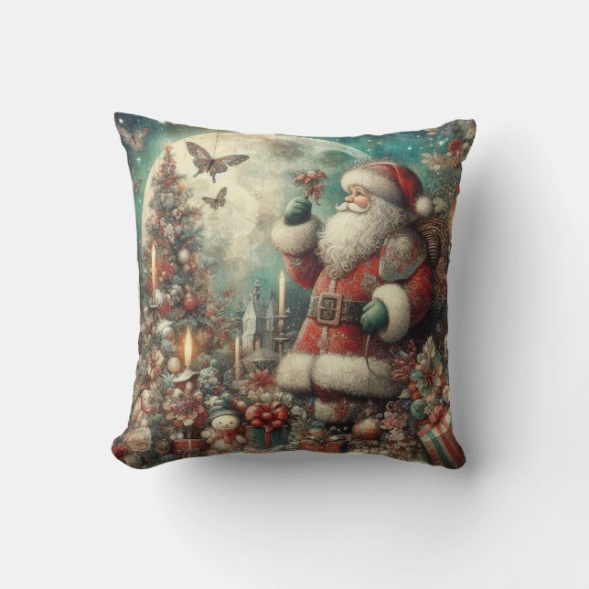 Cojín decorativo Santa Navidades (Anverso)