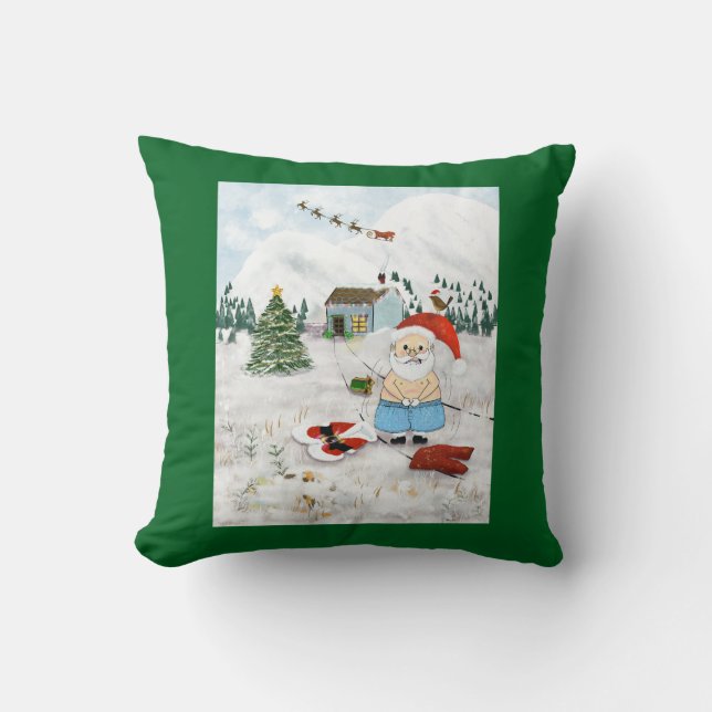 Cojín Decorativo Santa Navidades Pillow (Anverso)