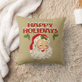 Cojín Decorativo Santa No 2 Happy Holidays