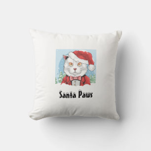 Cojín Decorativo Santa Paws