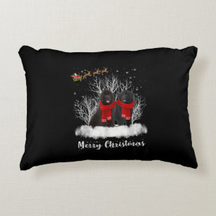 Cojín Decorativo Santa Terranova Pareja Feliz Regalo de Perro de Na
