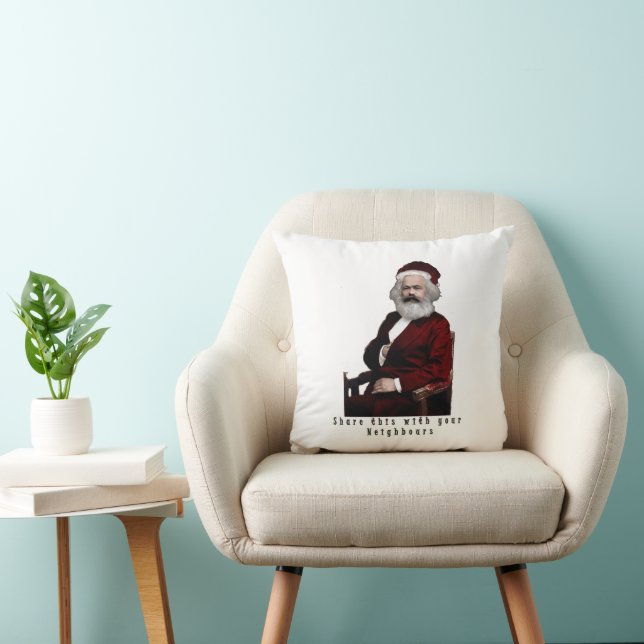 Cojín Decorativo SantaKarl MarXmas (Silla)