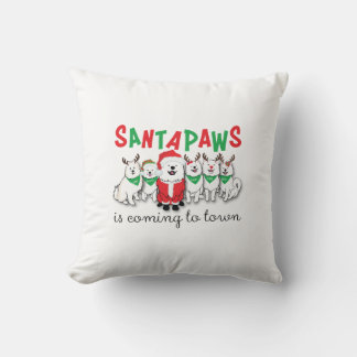 Cojín Decorativo Santapaws está llegando a la ciudad
