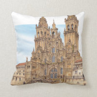 Santiago de Compostela. Façade occidental. España