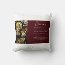 Santísima Virgen María Pillow
