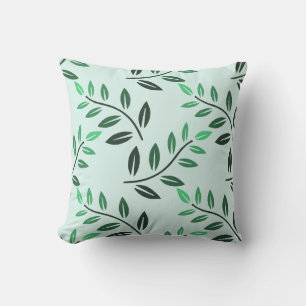 Cojín Decorativo Santuario y Spa de Amor Propio Minimalista Verde