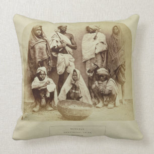 Cojín Decorativo Saonras, una tribu aborigen de Saugor, central