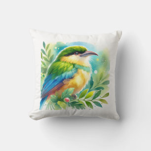 Cojín Decorativo Sapayoa bird 110924AREF124 - Watercolor