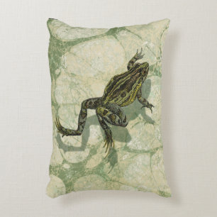 Cojín Decorativo Sapo Swinning en el agua