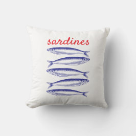 Cojín Decorativo Sardinas