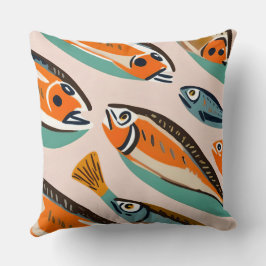 Cojín Decorativo Sardinas
