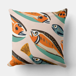 Cojín Decorativo Sardinas