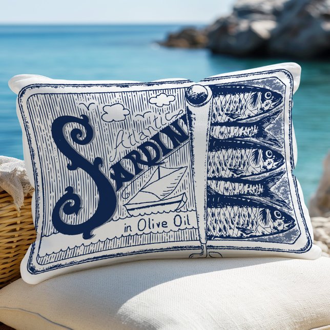Cojín Decorativo Sardinas Pescador de carne picada Estética (Subido por el creador)