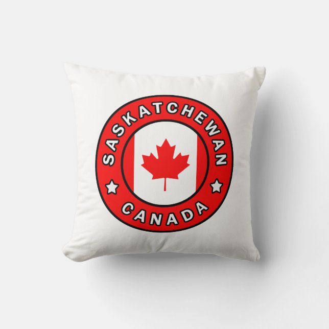 Cojín Decorativo Saskatchewan Canada (Anverso)