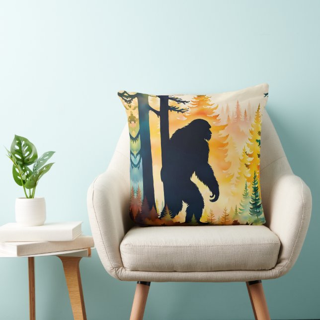 Cojín Decorativo Sasquatch Otumn Landscape Sunset (Silla)