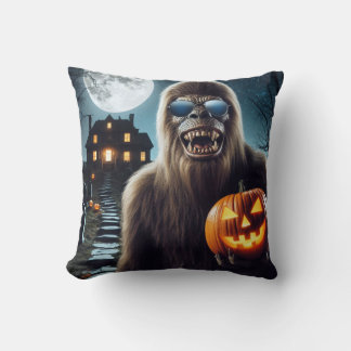 Cojín Decorativo Sasquatch sobre Halloween