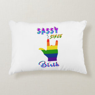 Cojín Decorativo Sassy desde el nacimiento