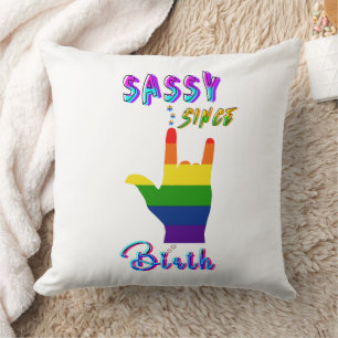 Cojín Decorativo Sassy desde el nacimiento