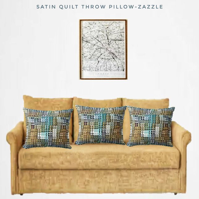 Cojín Decorativo Satin Quilt (Subido por el creador)