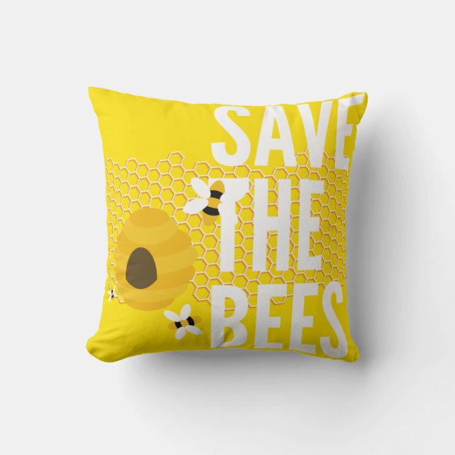 Cojín Decorativo SAve Las Abejas FAMOSA (Anverso)