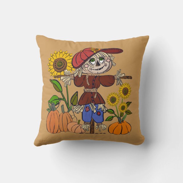 Cojín Decorativo Scarecrow Super Cute (Reverso)