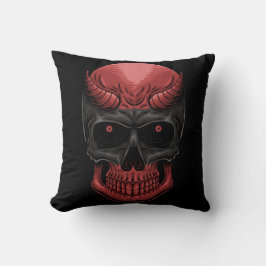 Cojín Decorativo Scary Halloween Skull