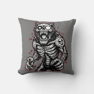Cojín Decorativo Scary Halloween Zombie Werewolf