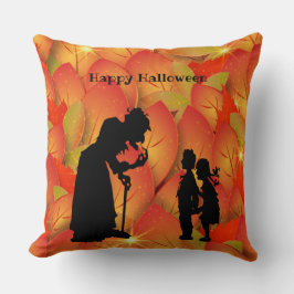 Cojín decorativo Scary Witch Halloween