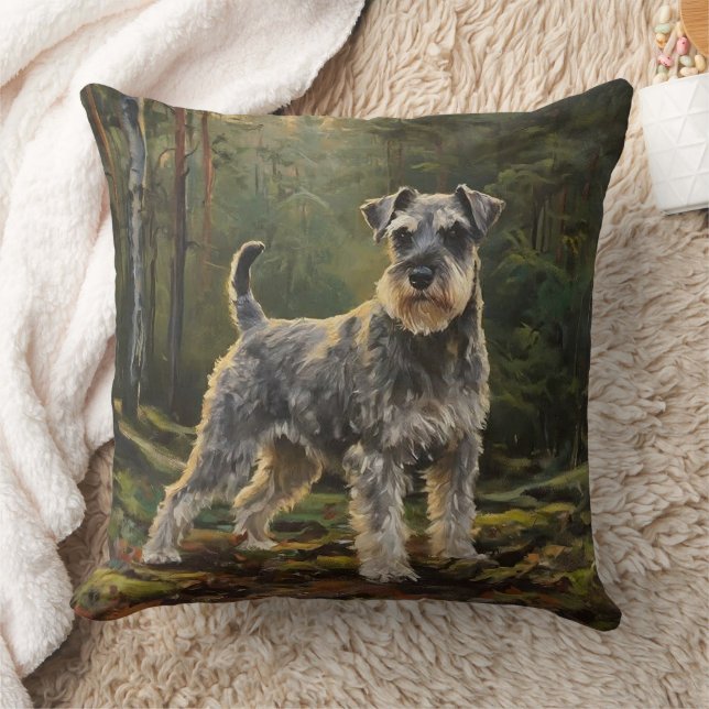 Cojín Decorativo Schnauzer  (Manta)