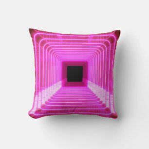 Cojín Decorativo Sci-Fi Retro 3D: Ilustracion De Arte Pop