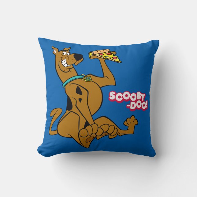 Cojín Decorativo Scooby-Doo Con Pizza Slice (Anverso)