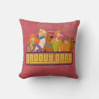 Cojín Decorativo Scooby-Doo | Gráfico retro Personalizado "Groovy G