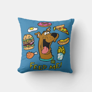 Cojín Decorativo ¡Scooby-Doo me alimenta!