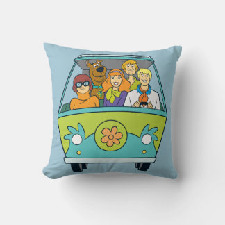Cojín Decorativo Scooby-Doo y la máquina de misterio de pandillas