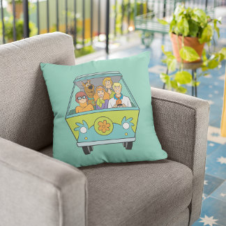 Cojín Decorativo Scooby-Doo y la máquina de misterio de pandillas