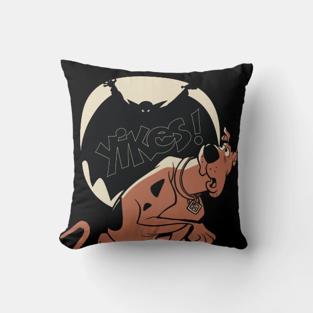 Cojín Decorativo Scooby-Doo "¡Yikes!" Sombra de vampiros (Anverso)