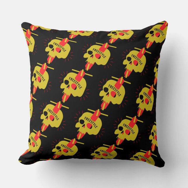 Cojín Decorativo Scooters estilo libre (Anverso)