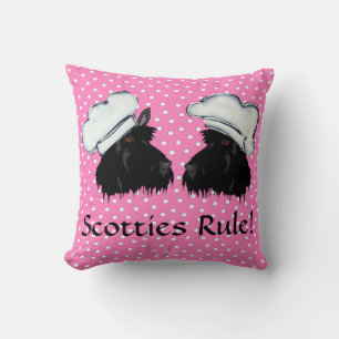Cojín Decorativo ¡Scotties mandan!