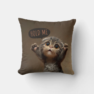 Cojín Decorativo (Scottish Fold) "Abrázame" Apoyo Emocional