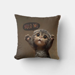 Cojín Decorativo (Scottish Fold) "Hold Me" Emotional Support