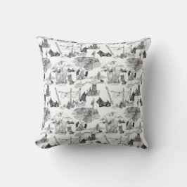 Cojín Decorativo SCOTTISH TERRIER Black Toile
