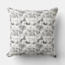 SCOTTISH Terrier Black Toile